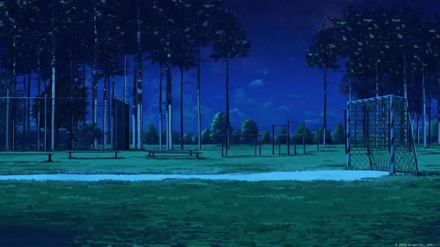 日本动漫中的唯美街景图片桌面壁纸