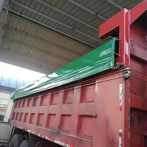 昊驰汽配 厂家供应 渣土车篷布 渣土车密闭系统 渣土车伸缩篷布