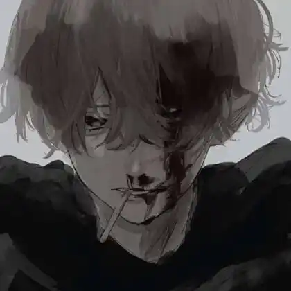 qq头像男生霸气社会拿刀