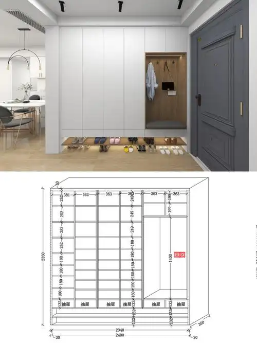 这也许就是你家想要的鞋柜设计