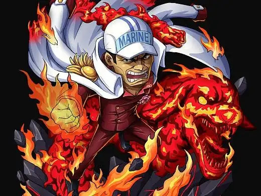 海贼王 海军大将 赤犬 gk