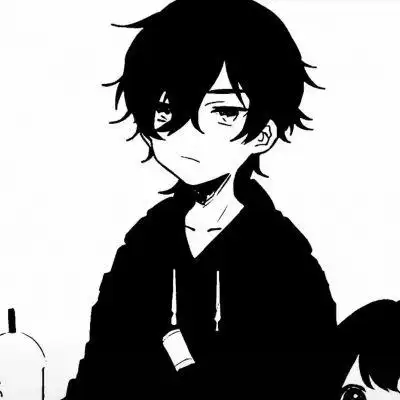 黑白漫画情头2:我喜欢永永远远的_情侣头像_我要个性网