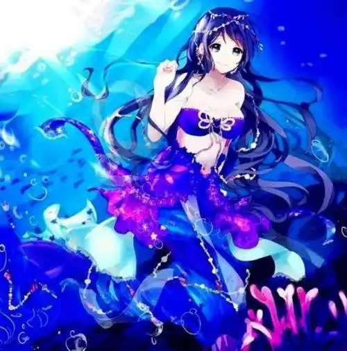 美人鱼的故事简直就是巨蟹座小公主在童话中的化身!