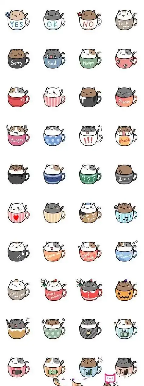 画萌宠简笔画可爱