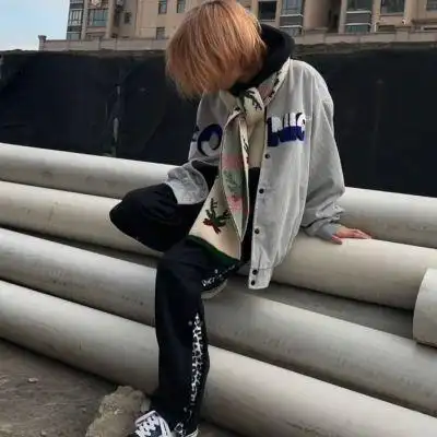 男生霸气头像超拽冷酷遮脸