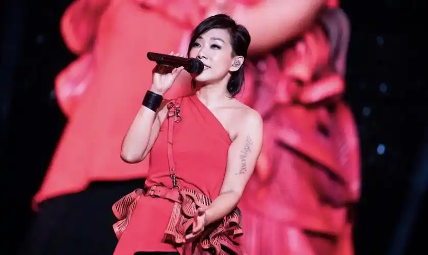 歌手林忆莲身材发福皱纹还那么多在她身上看到了大妈感