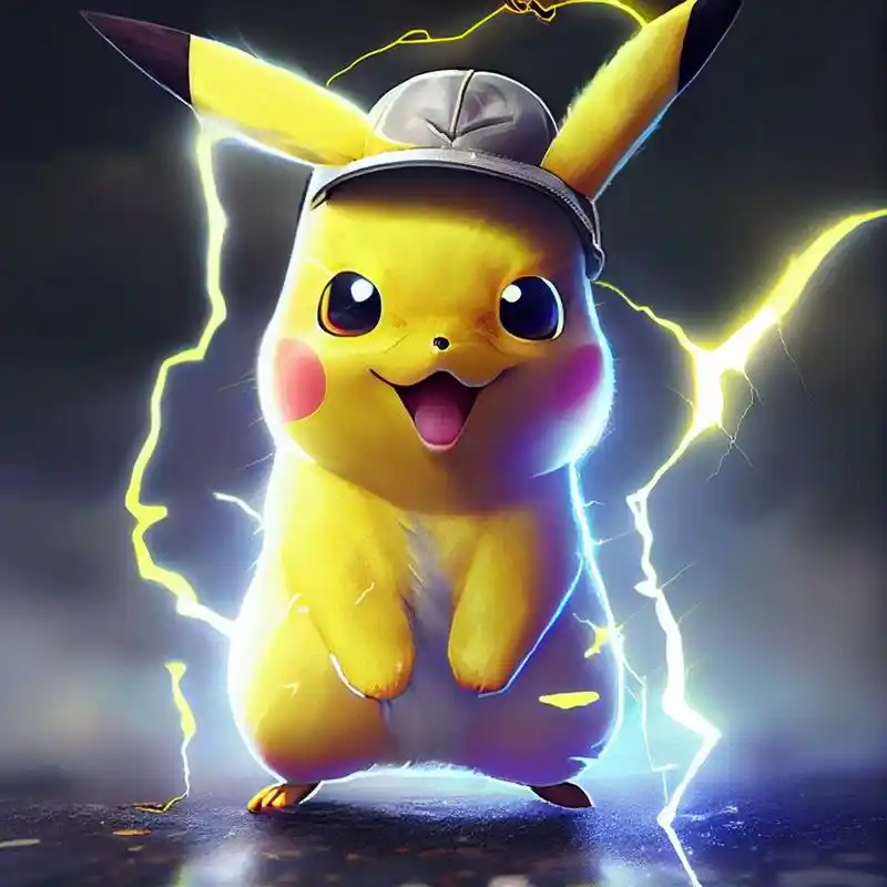 皮卡丘头像 神奇宝贝皮卡丘,喜欢可以自行拿图做头像哦～#宝可梦