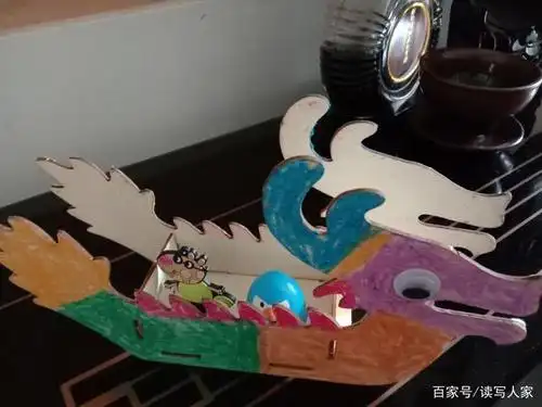 五月五端午节,做手工作品,龙舟比赛展示端午节文化