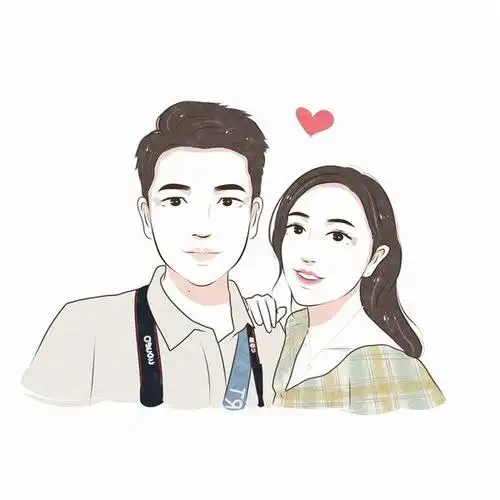 真人照片转手绘头像 怎么样把自己的照片变成手绘 手绘情侣图片