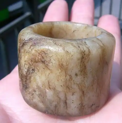 明代牛毛纹扳指.(结束)