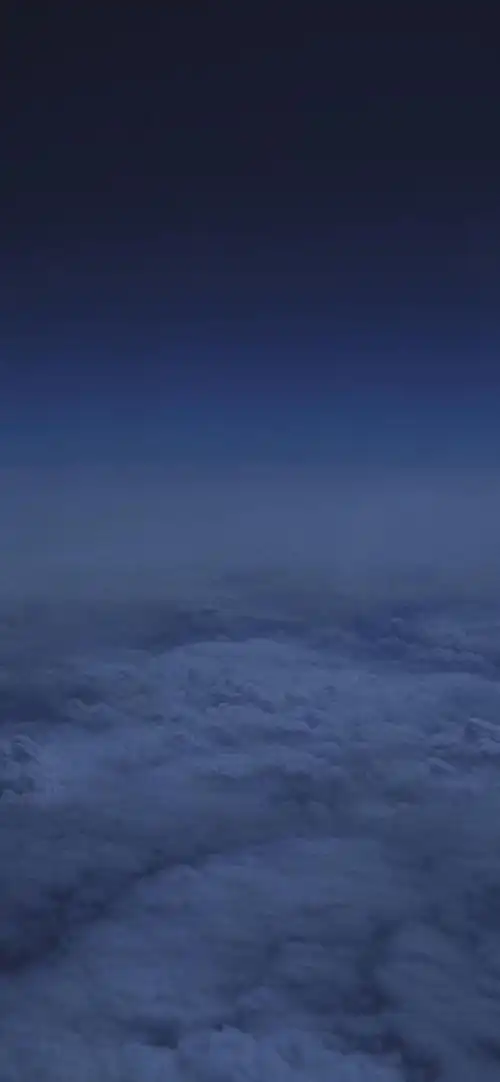 手机壁纸|深蓝色系|雾霾|月色|海浪