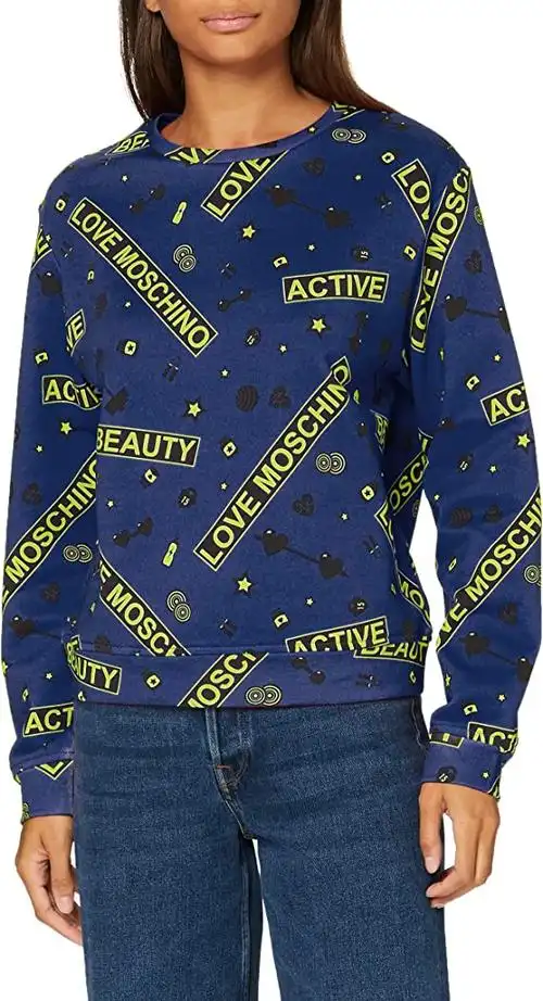 love moschino 女士运动衫