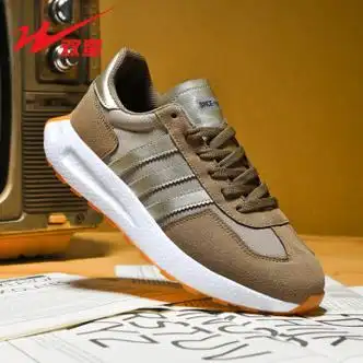 双星八特男鞋运动鞋夏季新款复古休闲百搭跑步鞋软底轻便减震防滑鞋