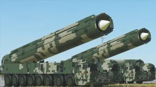 发射6枚东风41弹道导弹,轰炸敌军基地!画面异常惨烈!战争模拟