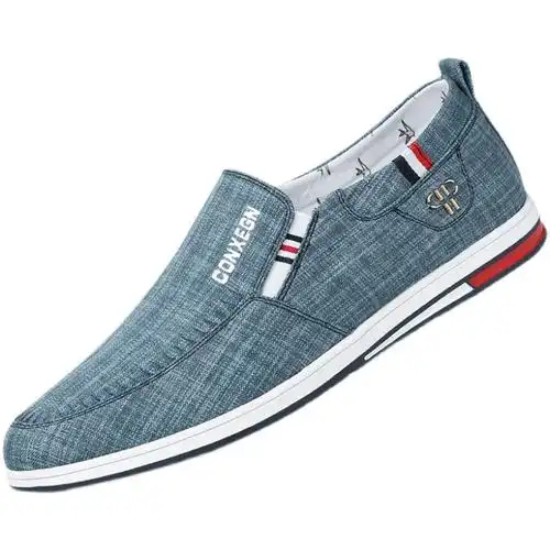 男款男韩版低帮防臭透气百搭潮流休闲帆布鞋老北京布鞋