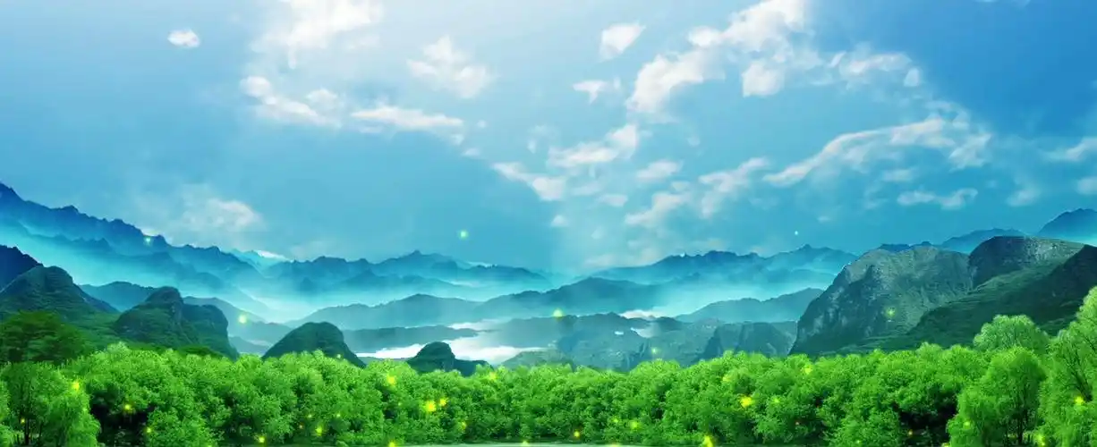 美风景背景素材苍山绿树舞台led背景视频_哔哩哔哩 (゜-゜)つロ 干杯