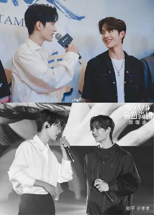 如何看待今晚王一博和肖战在泰国粉丝见面会上的互动呢