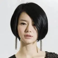 包邮真发假发 时尚假发女短发 短直发 斜刘海蓬松逼真波波头短发