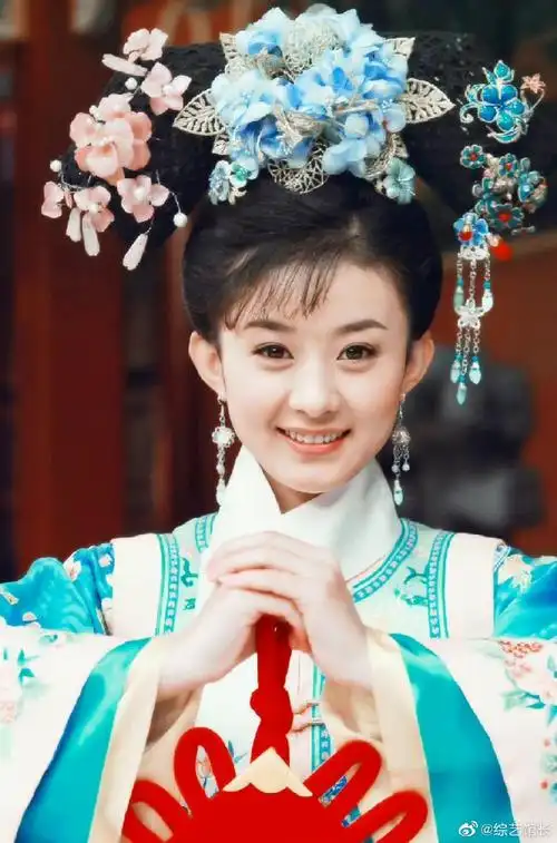 赵丽颖晴儿旧照##赵丽颖新还珠格格时旧照