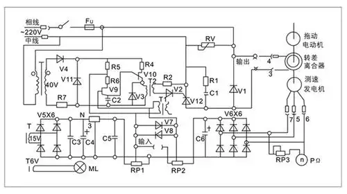 上海山创数显式调速电机控制器jd2a-90电磁调速器电动机控制装置