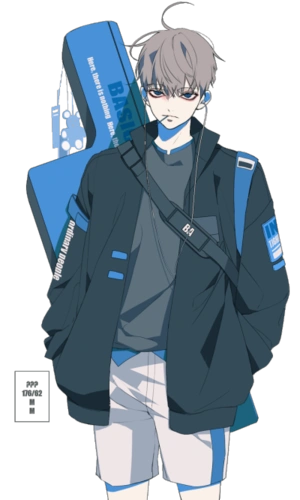 美少年png免抠手帐素材男生头像#插画# 美少年#动漫基头##情话#句子