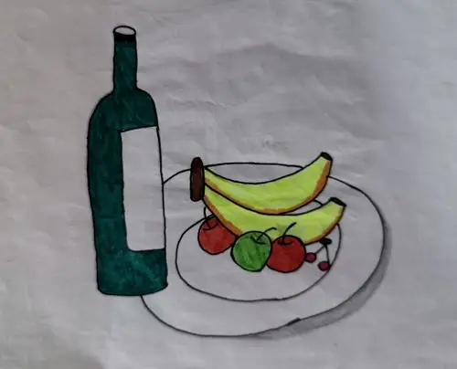 【坡头区一中】《向画家学构图》初一学生美术作业展