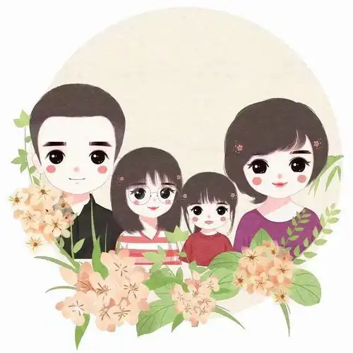 家有一女两女全家福微信头像合集有你喜欢的吗