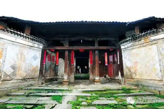 宜丰县天宝古村:绿波清浪,物华天宝,驾重洛阳