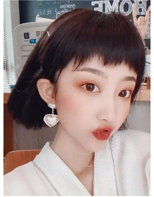 商品描述颜色分类自然黑,深棕色,浅棕色货号g-16产地江西刘海类型不