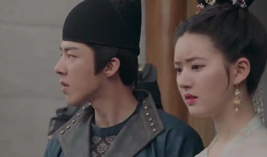 《长歌行》赵露思 饰 乐嫣 永安公主 / 刘宇宁 饰 皓都