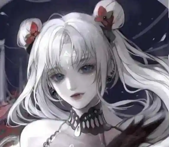 qq头像女生二次元白发 女生头像图片大全 -【爱个性】