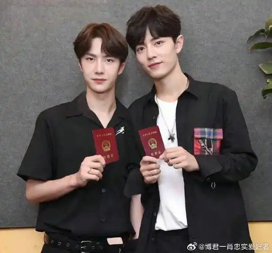 如果王一博和肖战去巴黎定居 一定会非常自由快乐吧 不会有他人的歧视