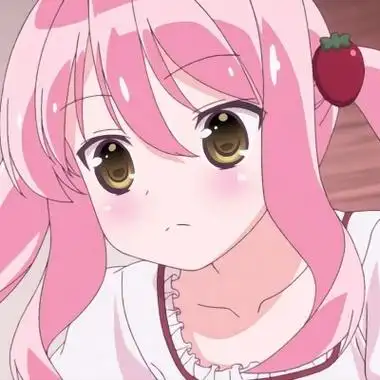 少女心草莓粉色系头像二次元 可爱的少女心草莓粉色系头像卡通版