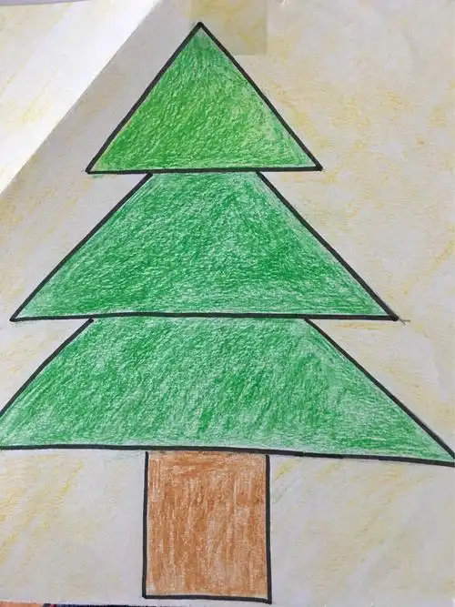 物业幼儿园中班美术课!