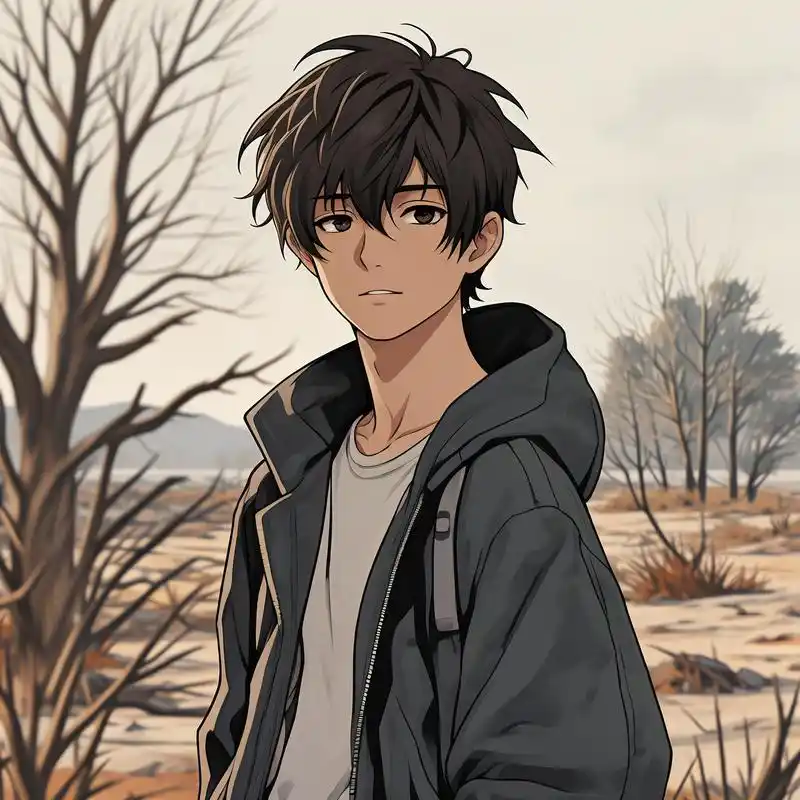 孤独动漫男生头像90