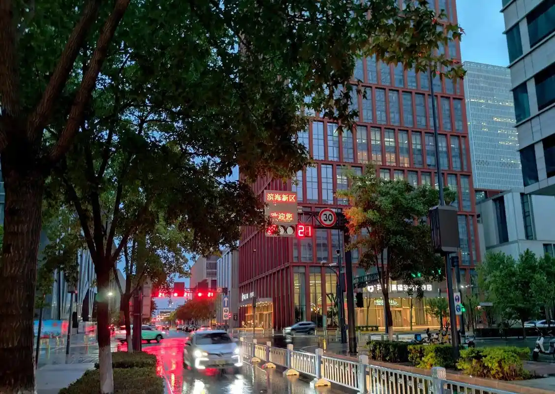 天津泰达于家堡是充满烟火气的地方!#你好天津 #只在滨海 # - 抖音