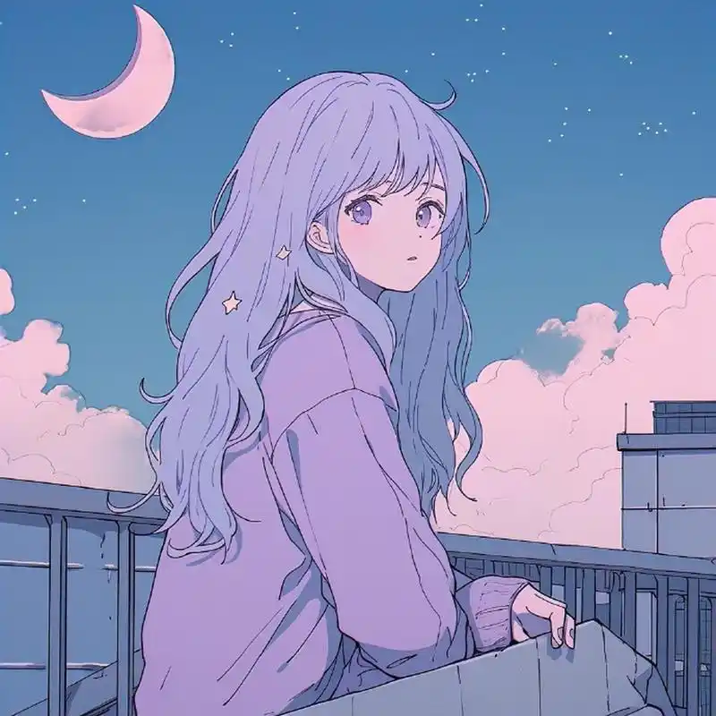 太爱了 #紫色系头像# #头像# #微信头像