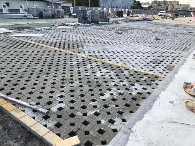 水泥制品水沟盖板广州透水砖厂家|植草砖环保透水彩砖建菱砖-人行道pc