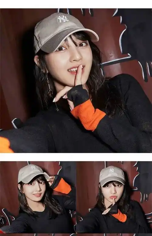 明星街拍同款,百分百纯棉,时尚有型,洋气百搭._帽子_刺绣_设计