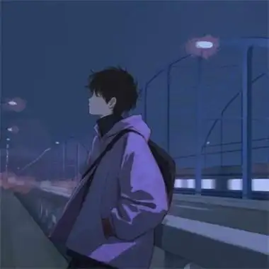 伤感男生流泪动漫头像图片 孤独伤感失望的动漫男头2022