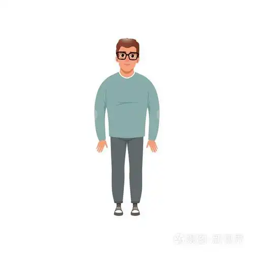 中年男子在休闲服装, 成长的阶段概念向量插图在白色背景下隔离