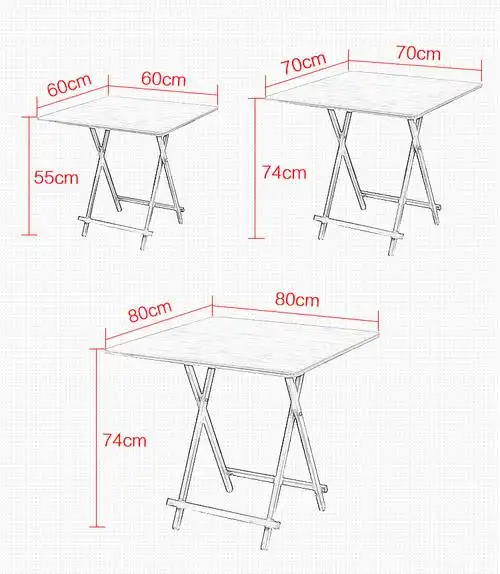 西利尹家用简易折叠桌户外餐桌摆摊桌餐桌学习桌茶桌麻将桌小户型吃饭