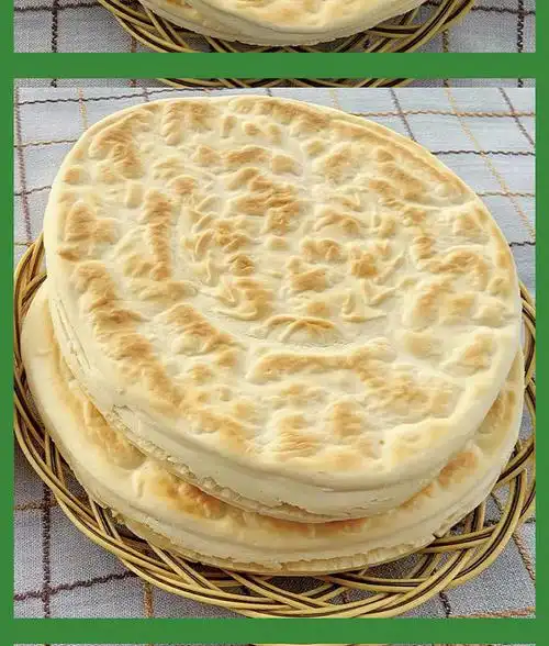 陕西锅盔馍正宗特产手工原味锅盔饼即食大饼子早餐大馍馍 原味500克1