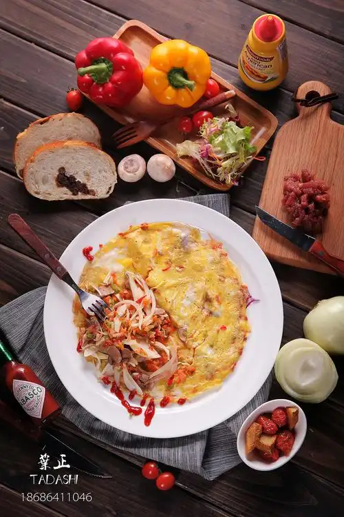 菜谱摄影美食西餐