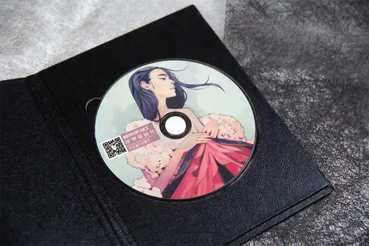 长方形木质光盘包装盒印刷个人音乐专辑定制cddvd碟片来图制作