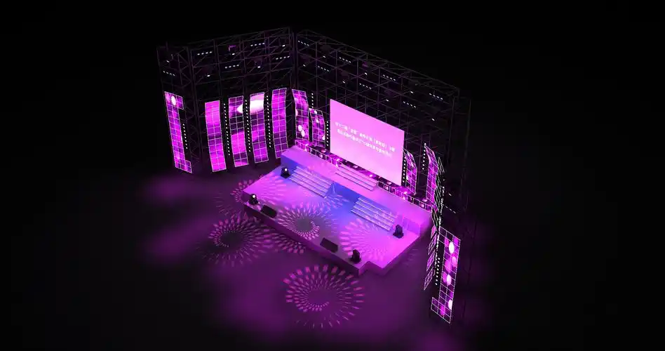 舞美演唱会设计|三维|其他三维|威鹏设计 - 原创作品 - 站酷 (zcool)