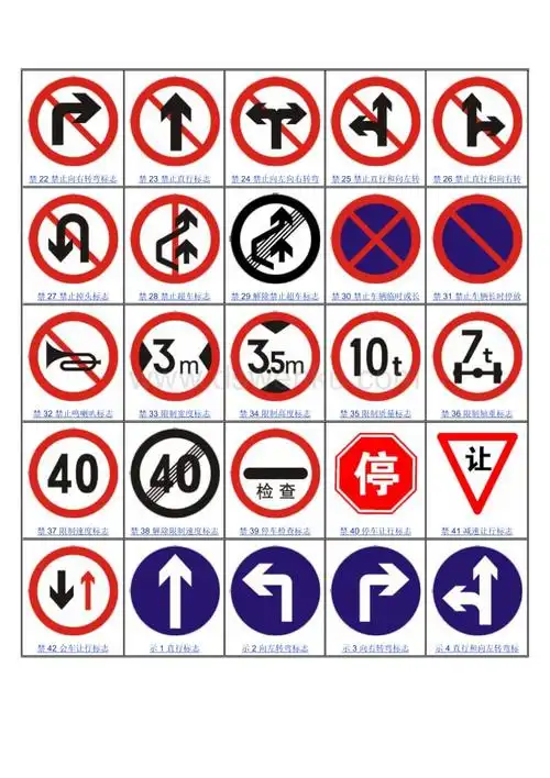 204种交通安全标志.doc