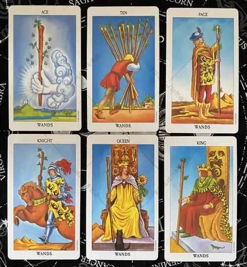 radiant rider-waite tarot亮彩莱德韦特塔罗牌英文卡牌 亮彩莱德韦特