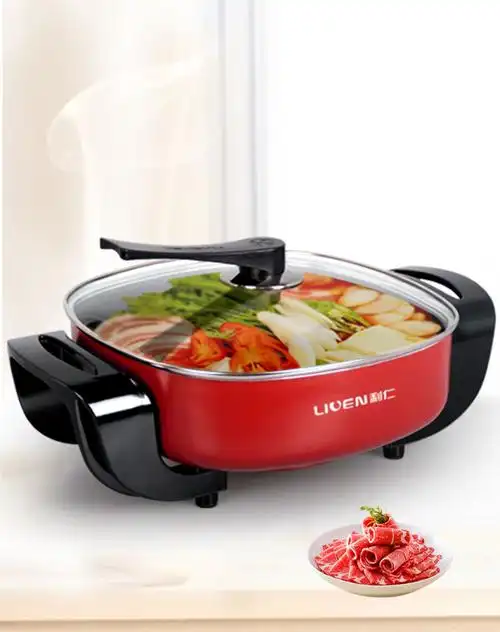 利仁 电火锅多功能不粘锅家用炒菜大容量电炒锅电热锅电锅40fh