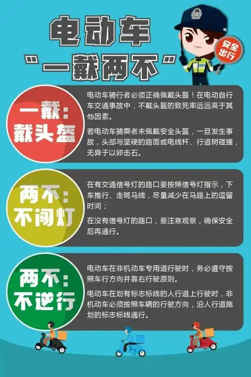 骑电动车别侥幸!24小时抓拍!_文明_交通_头盔